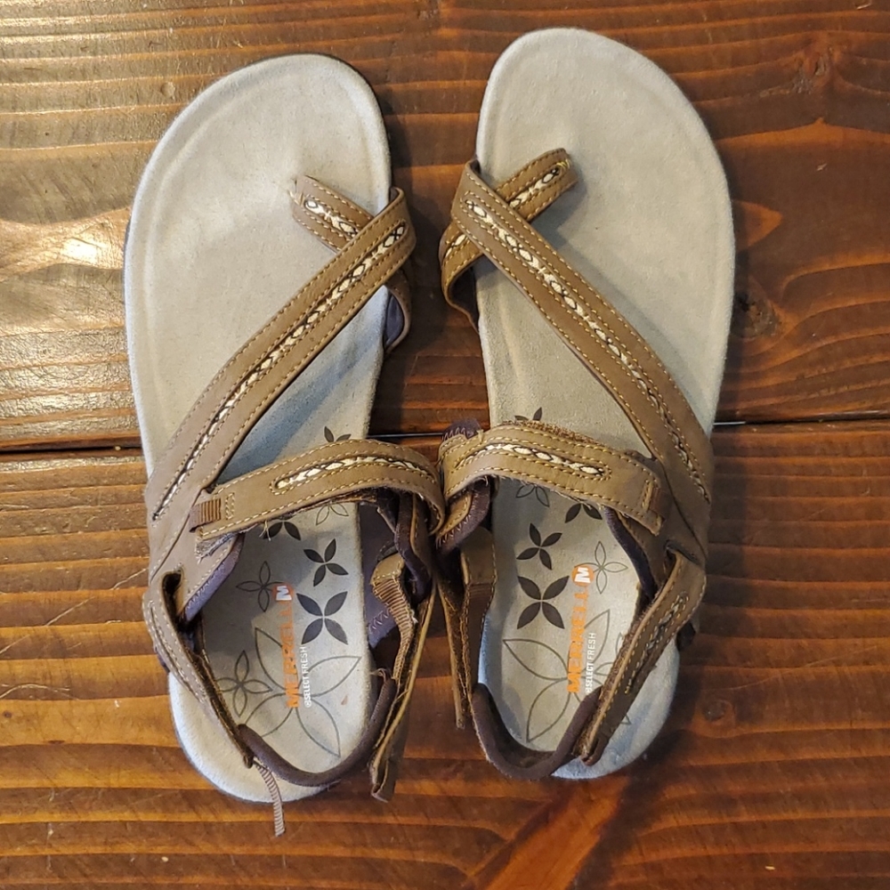 New Merrell Leather Sandals